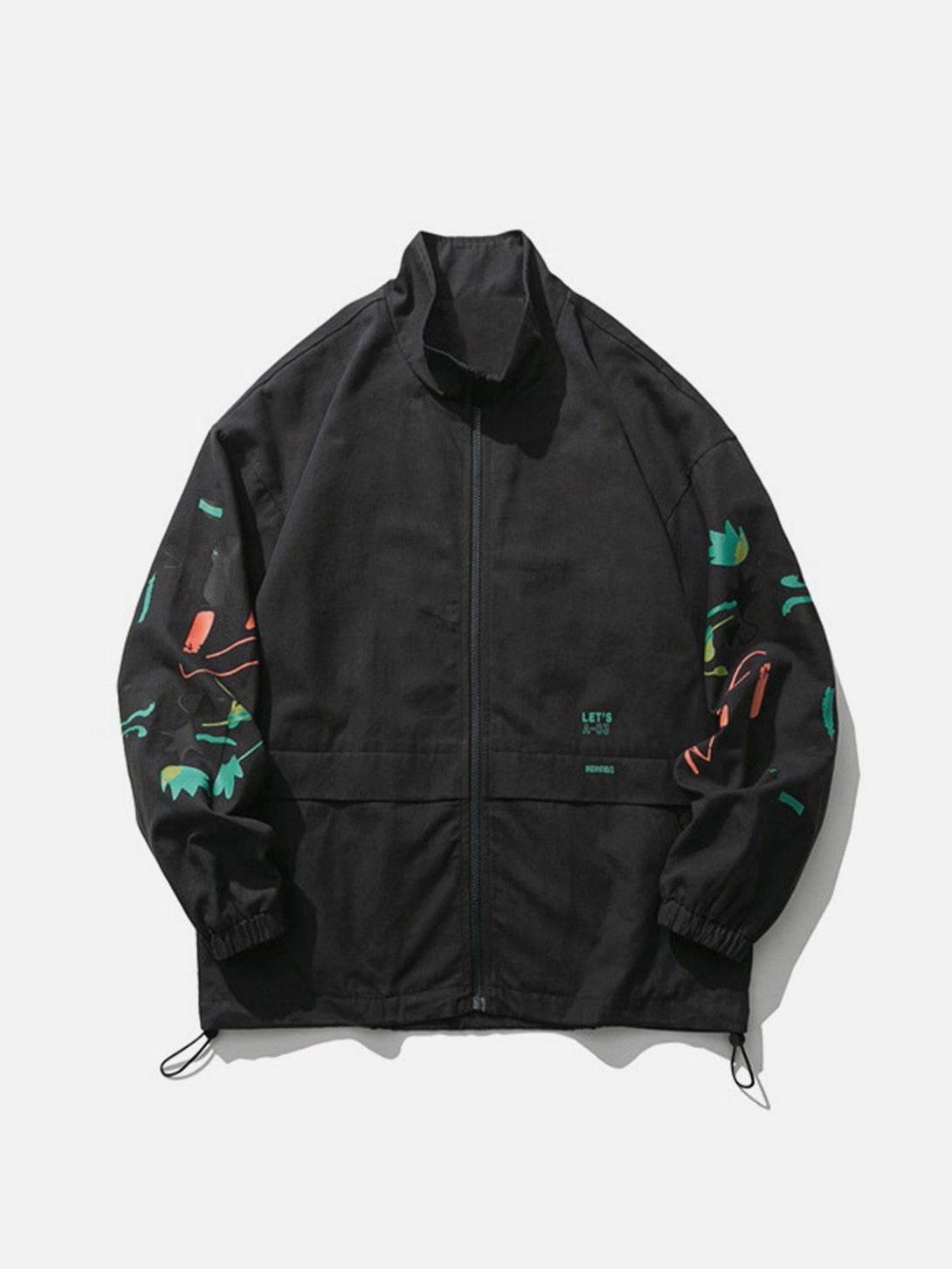 Ellesey - Foliage Print Jacket- Streetwear Fashion - ellesey.com