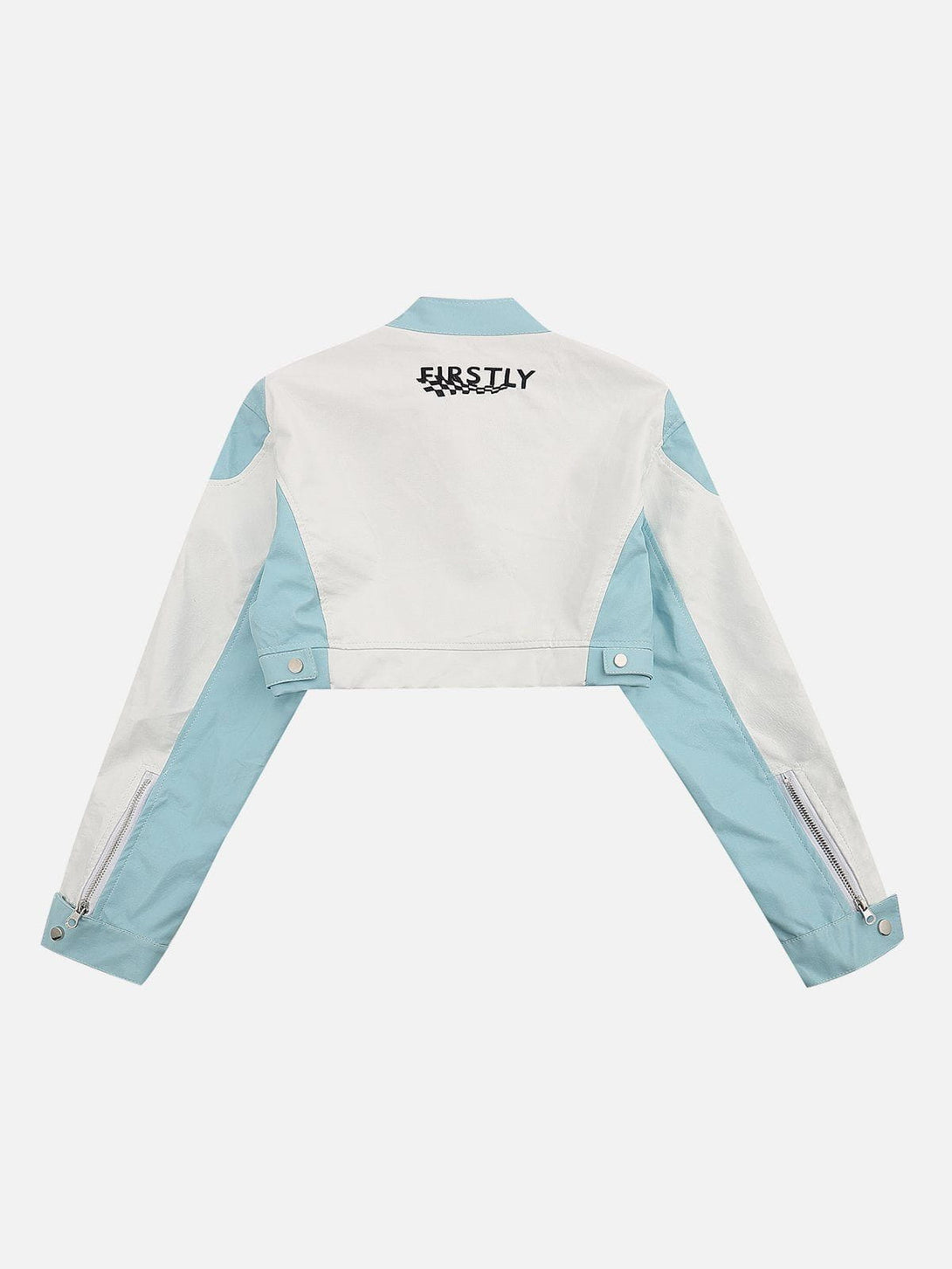 Ellesey - "Freaky" Biker Crop Motorcycle Jacket- Streetwear Fashion - ellesey.com