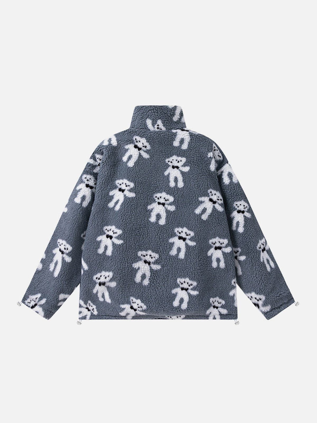 Ellesey - Full Print Bear Reversible Winter Coat-Streetwear Fashion - ellesey.com