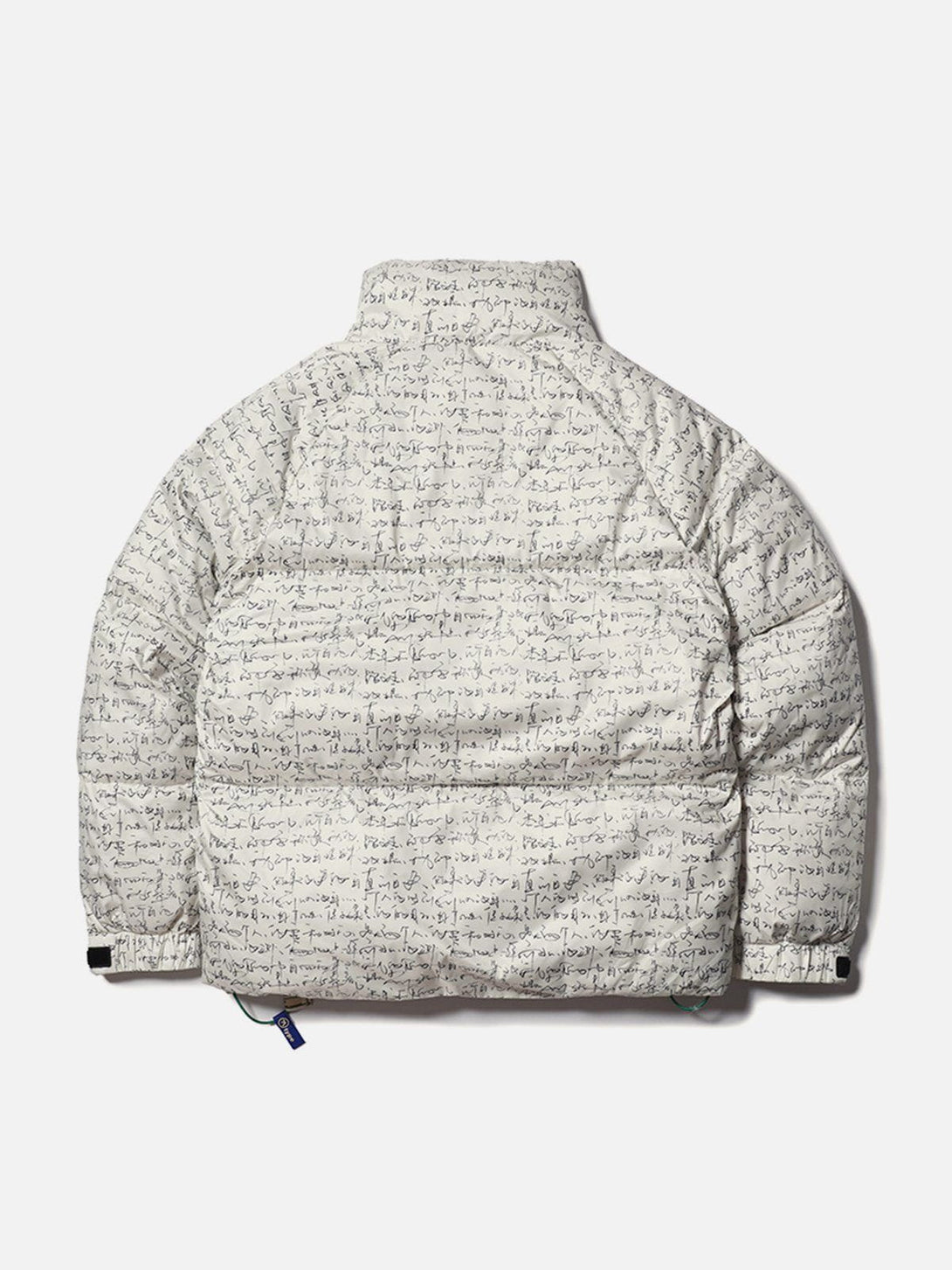 Ellesey - Full Print Letter Down Coat-Streetwear Fashion - ellesey.com