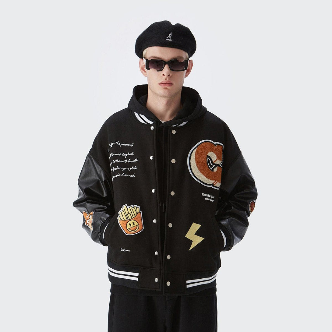 Ellesey - G Varsity Jacket- Streetwear Fashion - ellesey.com