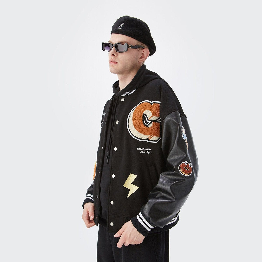 Ellesey - G Varsity Jacket- Streetwear Fashion - ellesey.com