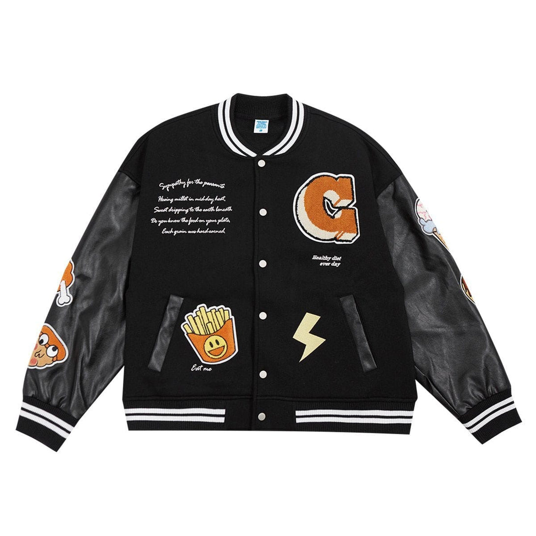 Ellesey - G Varsity Jacket- Streetwear Fashion - ellesey.com