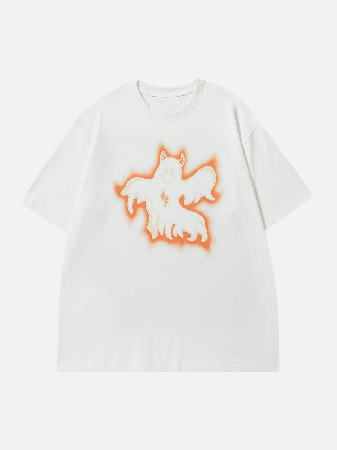 Ellesey - Ghost Demon Corner Print Tee- Streetwear Fashion - ellesey.com