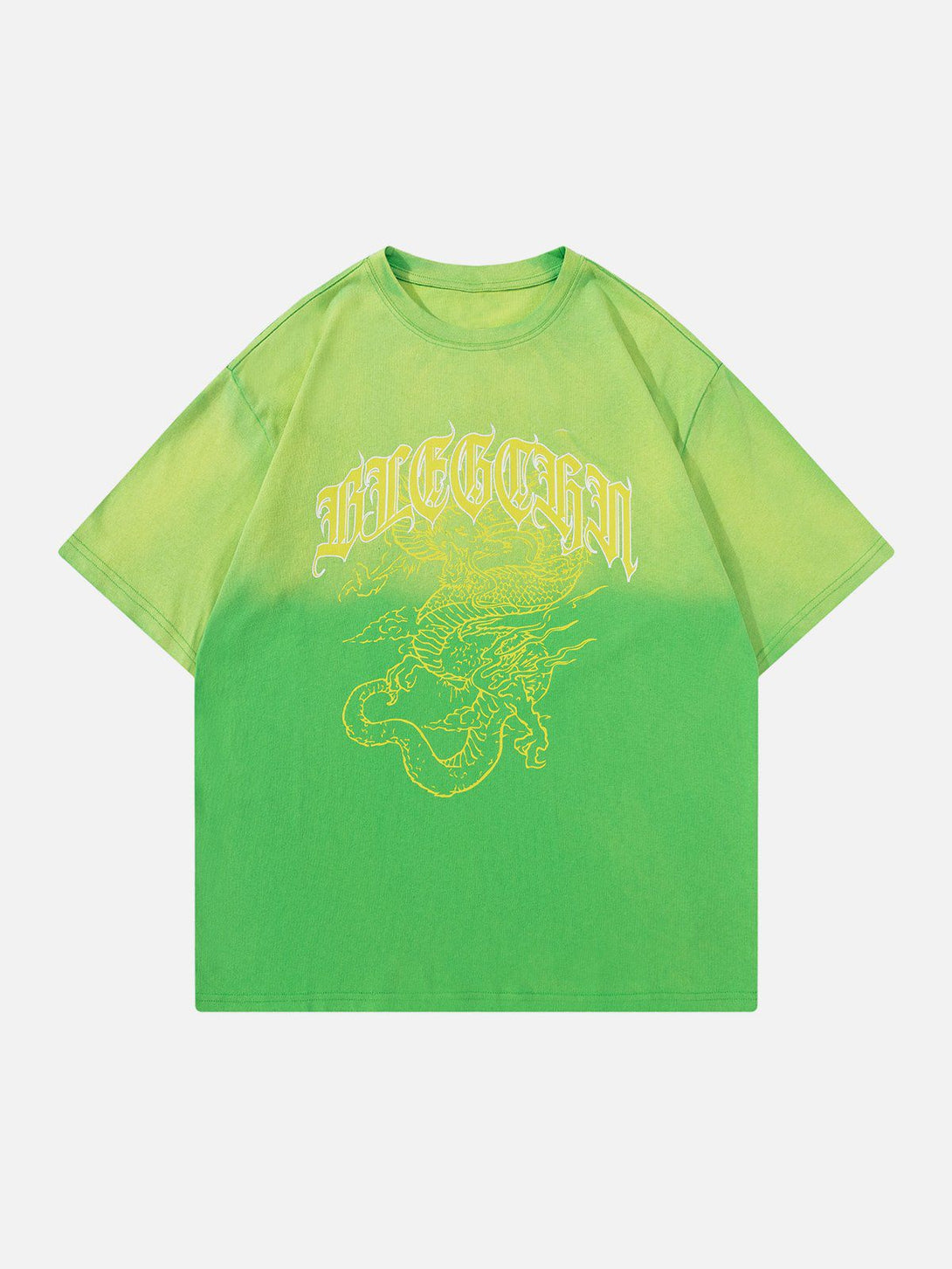 Ellesey - Gradient Dragon Print Tee- Streetwear Fashion - ellesey.com