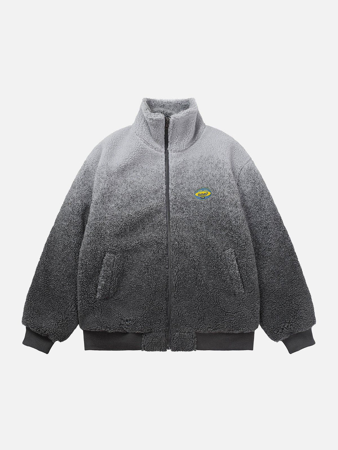 Ellesey - Gradient Sherpa Coat-Streetwear Fashion - ellesey.com