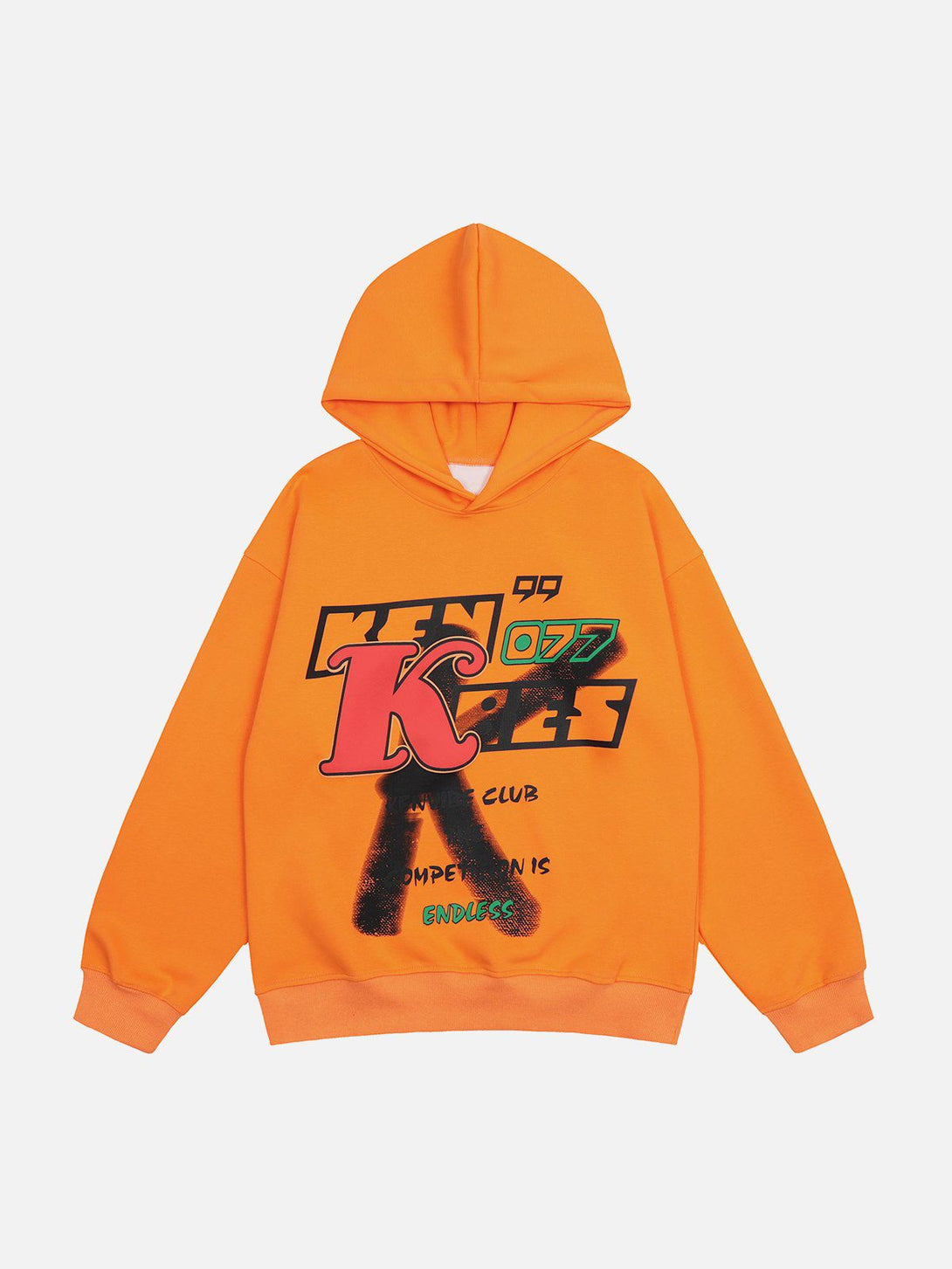 Ellesey - Graffiti Letter Print Hoodie- Streetwear Fashion - ellesey.com