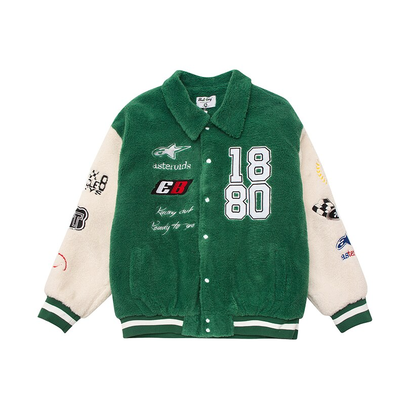 Ellesey - Green Asteroids Jacket- Streetwear Fashion - ellesey.com