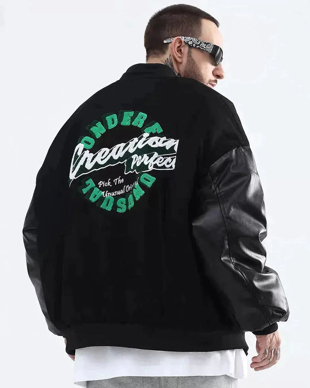 Ellesey - Green Wonderful Unusual Jacket- Streetwear Fashion - ellesey.com