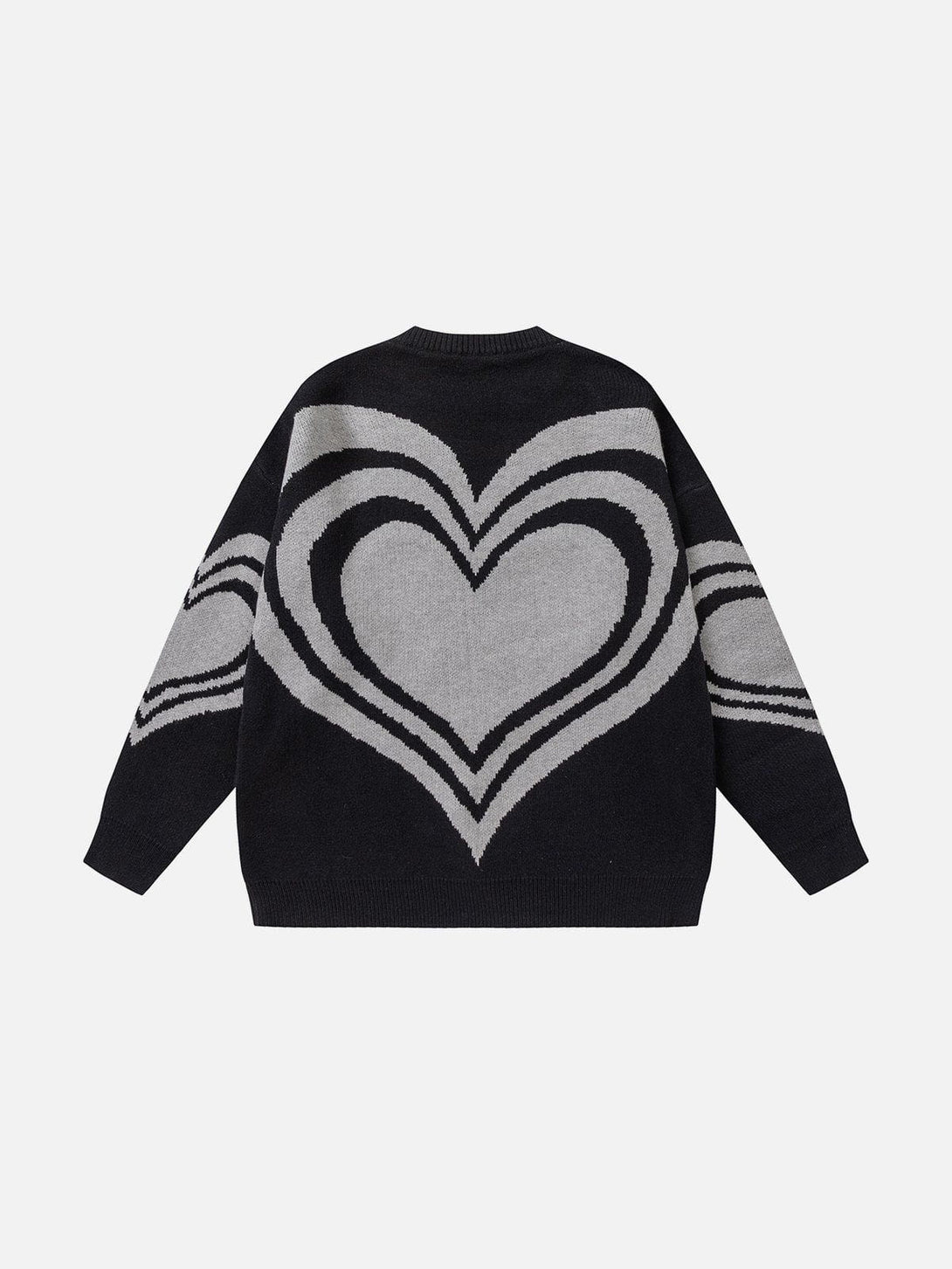 Ellesey - Heart Graphic Sweater-Streetwear Fashion - ellesey.com