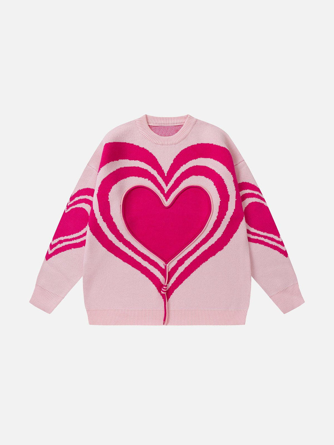 Ellesey - Heart Graphic Sweater-Streetwear Fashion - ellesey.com