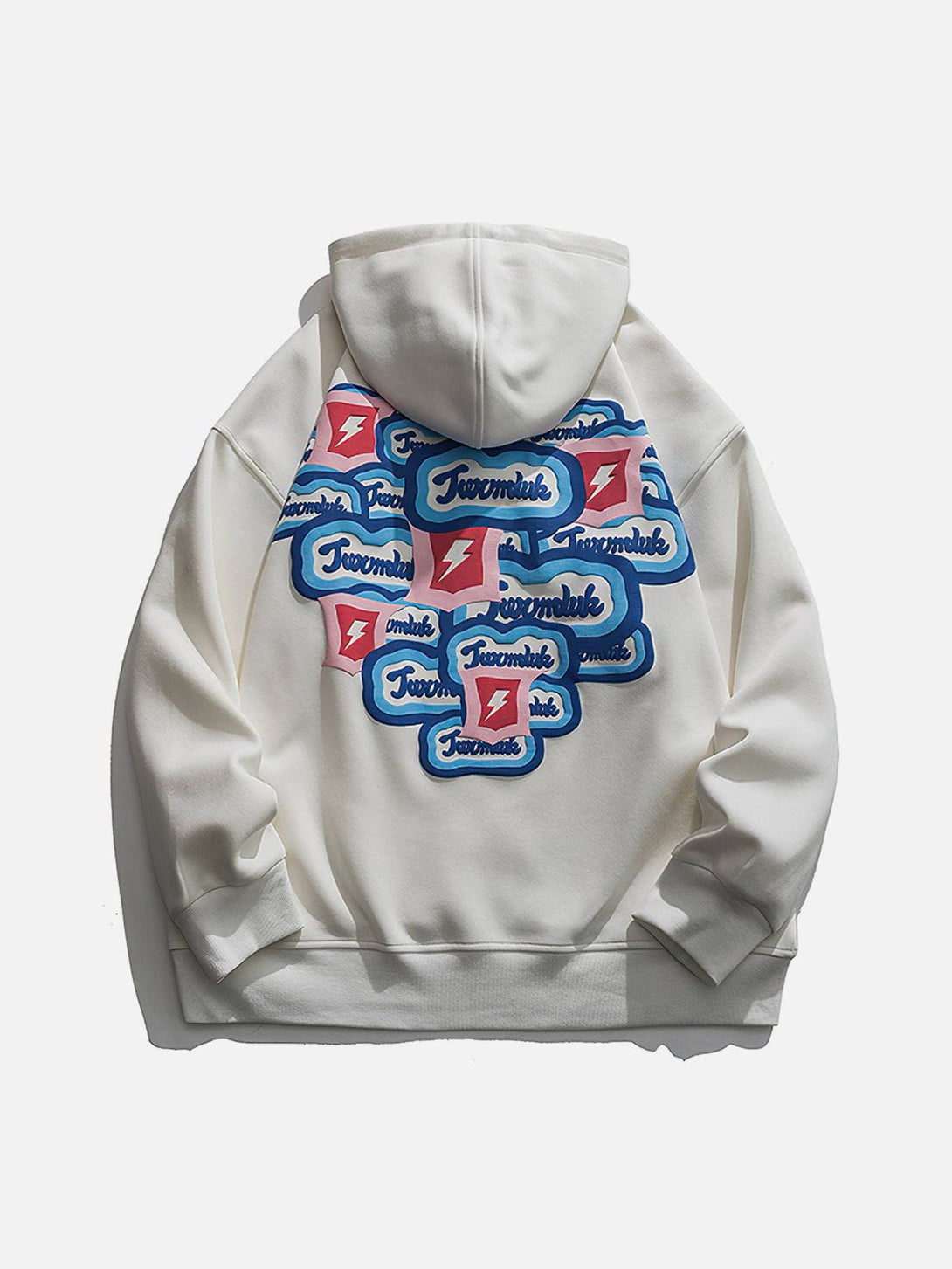 Ellesey - Heart Letter Print Hoodie- Streetwear Fashion - ellesey.com