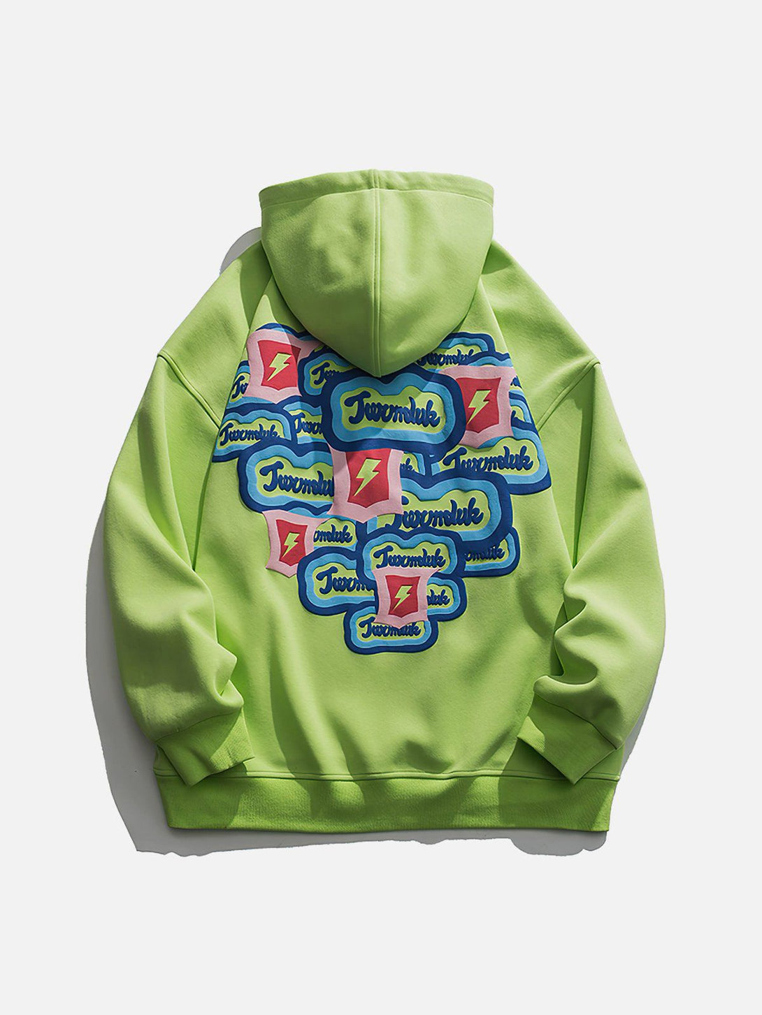 Ellesey - Heart Letter Print Hoodie- Streetwear Fashion - ellesey.com