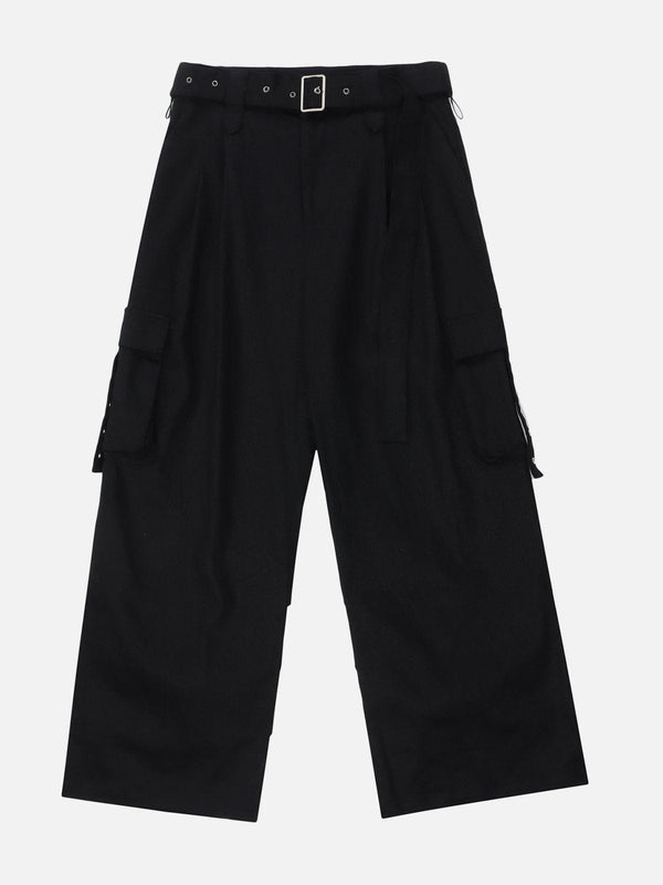 Ellesey - Hem Pleats Cargo Pants- Streetwear Fashion - ellesey.com