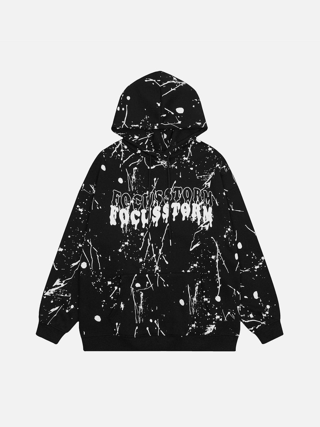 Ellesey - Hip Hop Paint Splatter Hoodie- Streetwear Fashion - ellesey.com