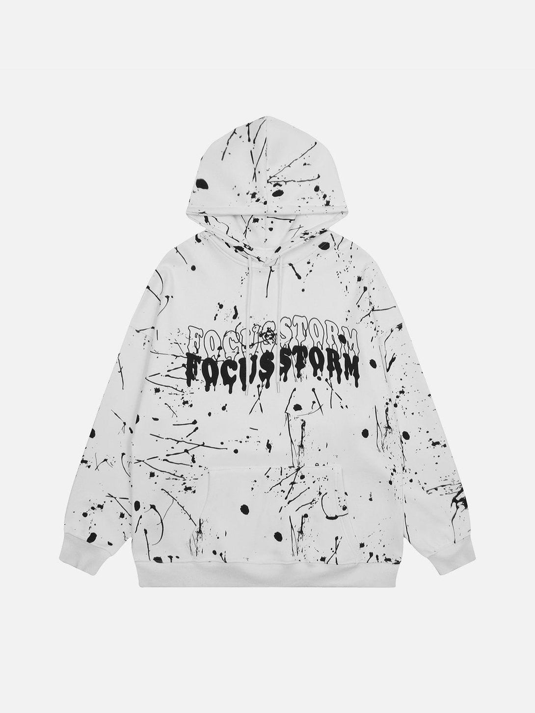 Ellesey - Hip Hop Paint Splatter Hoodie- Streetwear Fashion - ellesey.com