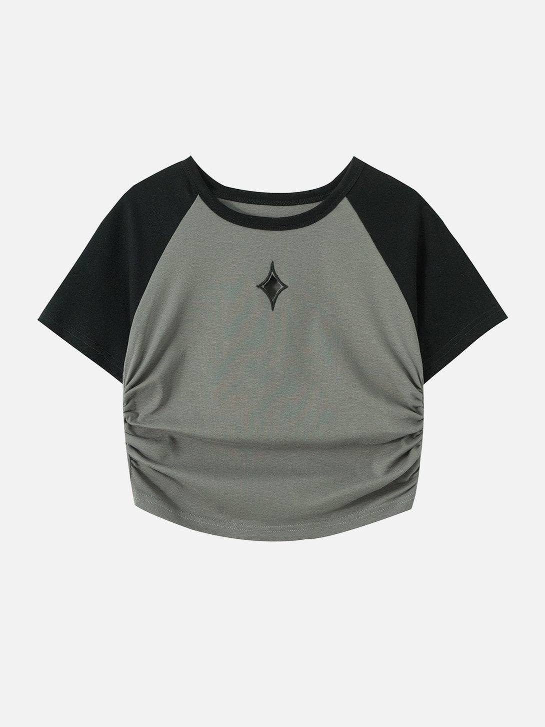 Ellesey - Hollow Embroidery Pleating Tee- Streetwear Fashion - ellesey.com