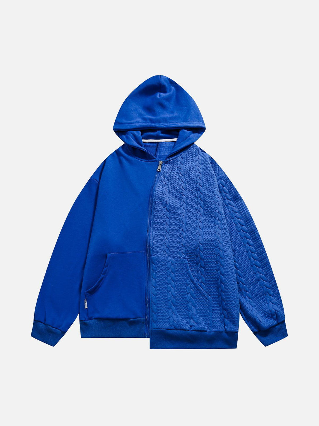 Ellesey - Irregular Patchwork Hoodie- Streetwear Fashion - ellesey.com