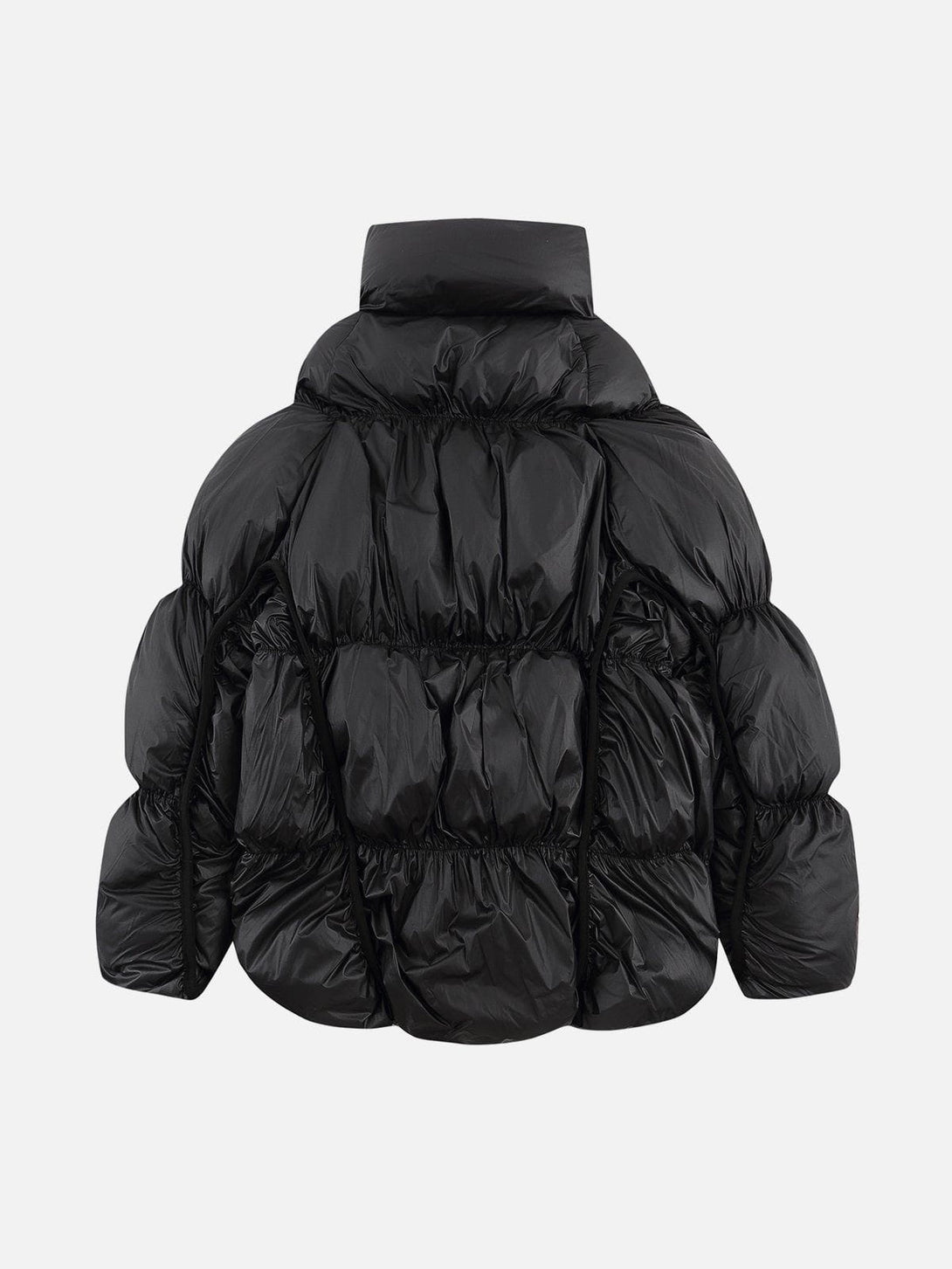 Ellesey - Irregular Split Pleats Winter Coat-Streetwear Fashion - ellesey.com