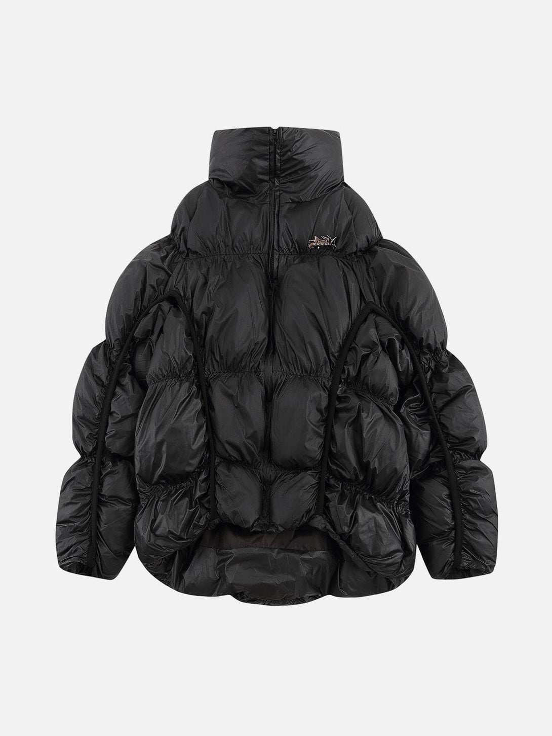 Ellesey - Irregular Split Pleats Winter Coat-Streetwear Fashion - ellesey.com