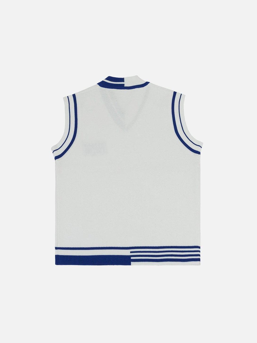 Ellesey - Irregular Stitching Sweater Vest-Streetwear Fashion - ellesey.com