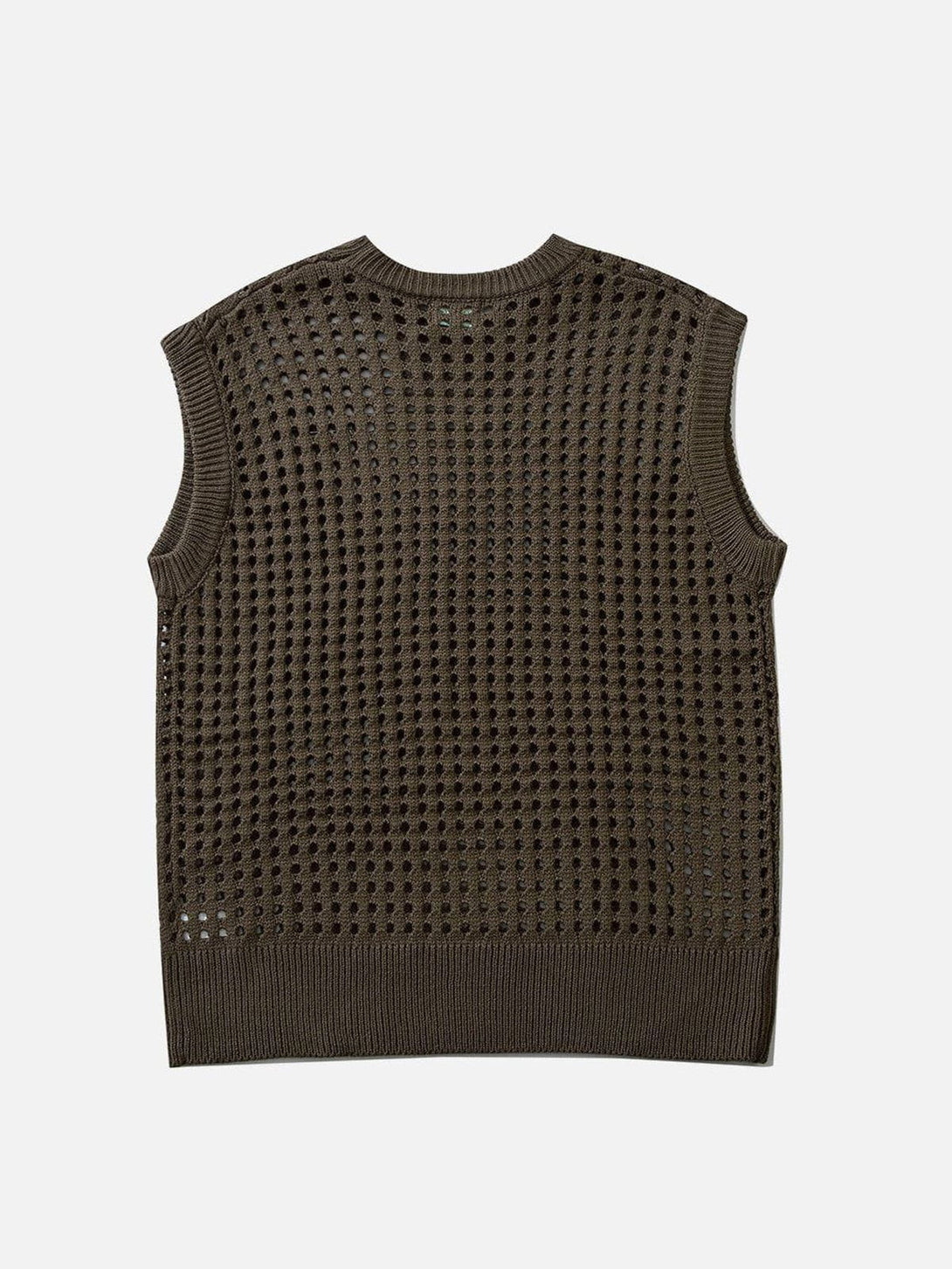 Ellesey - Knitted Cutout Sweater Vest-Streetwear Fashion - ellesey.com