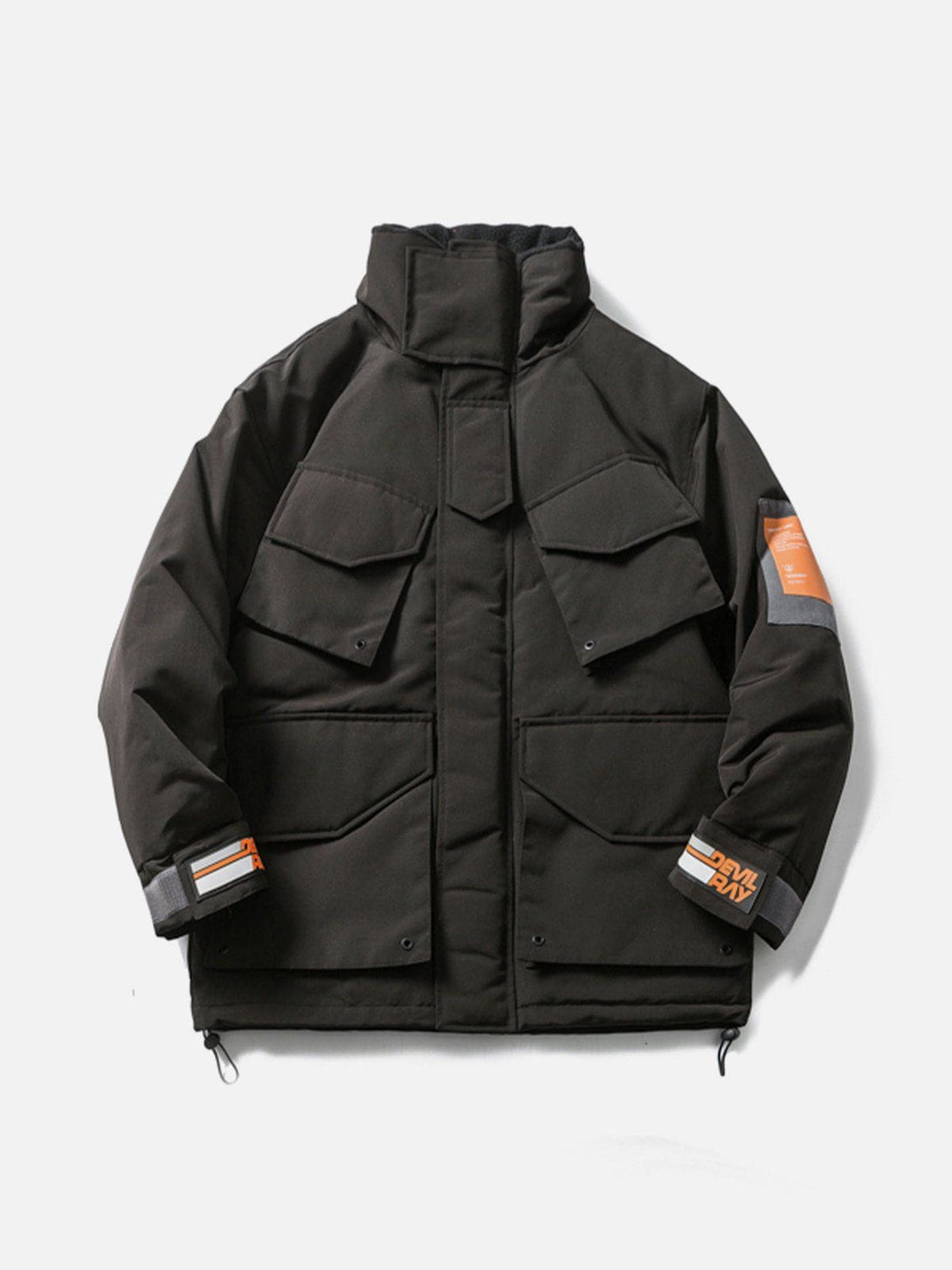 Ellesey - Large Pocket Cargo Winter Coat-Streetwear Fashion - ellesey.com