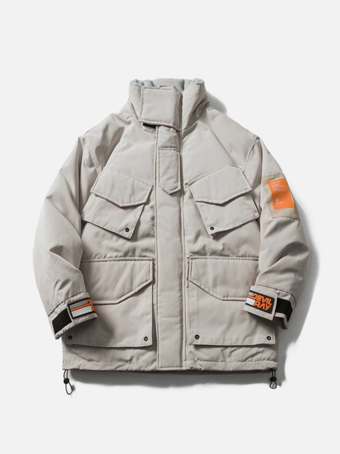 Ellesey - Large Pocket Cargo Winter Coat-Streetwear Fashion - ellesey.com