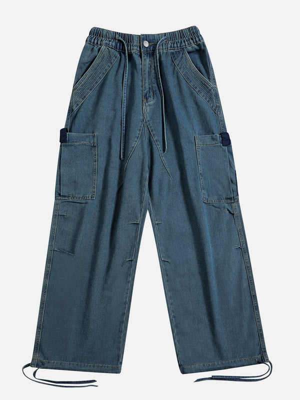 Ellesey - Large Pocket Jeans- Streetwear Fashion - ellesey.com