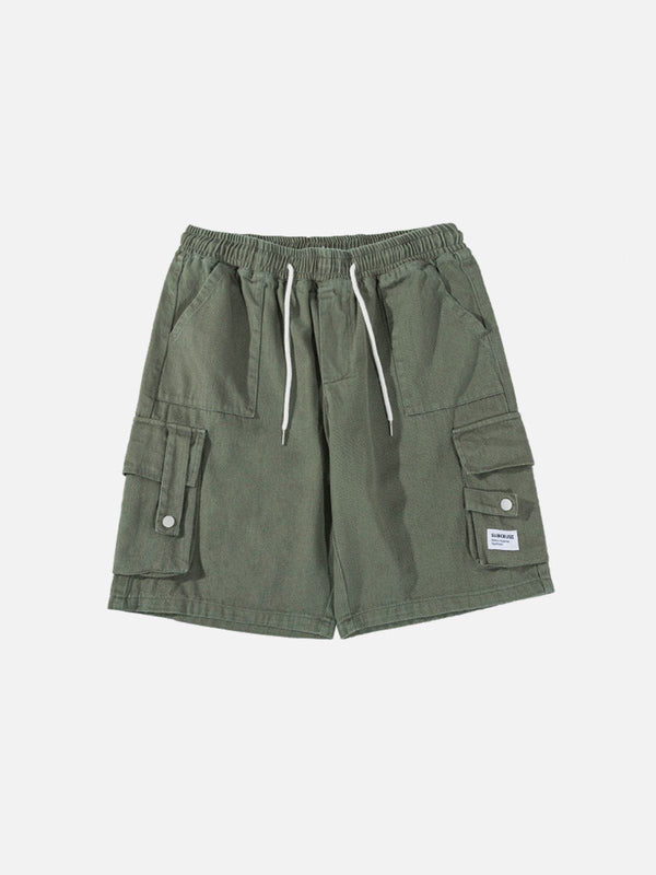 Ellesey - Large Pocket Patchwork Shorts- Streetwear Fashion - ellesey.com