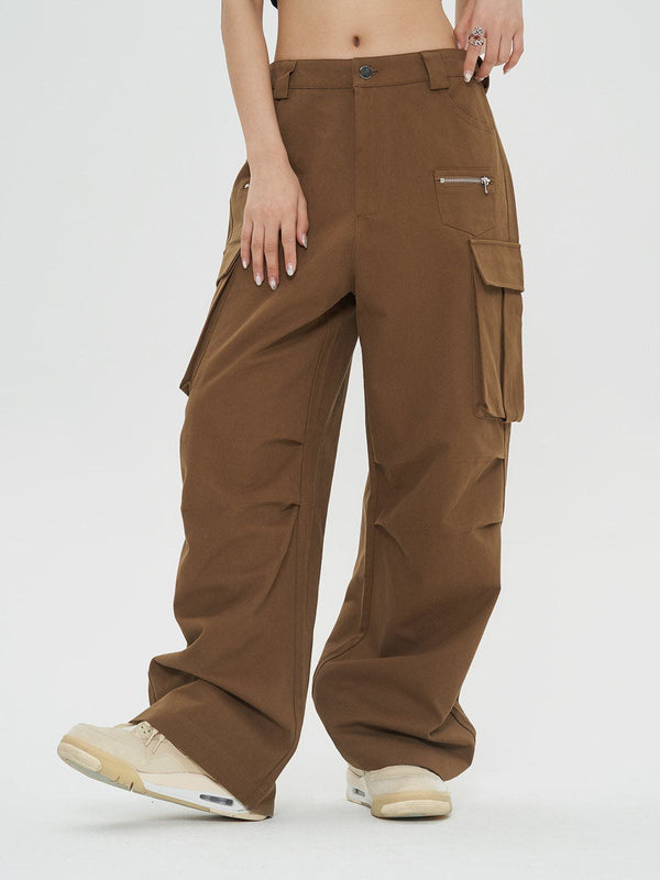 Ellesey - Large Pockets Cargo Pants- Streetwear Fashion - ellesey.com