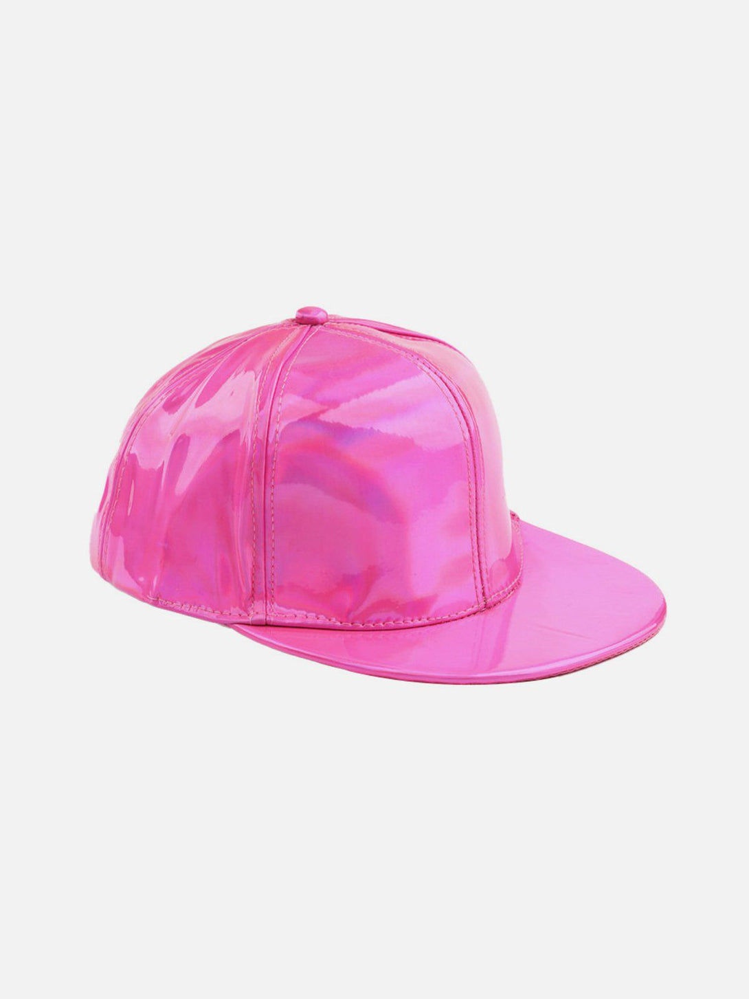 Ellesey - Laser PU Rainbow Baseball Cap- Streetwear Fashion - ellesey.com