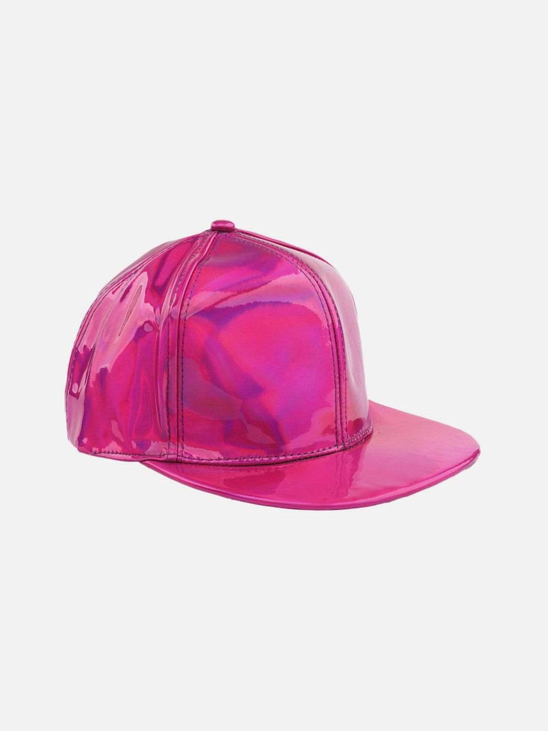 Ellesey - Laser PU Rainbow Baseball Cap- Streetwear Fashion - ellesey.com