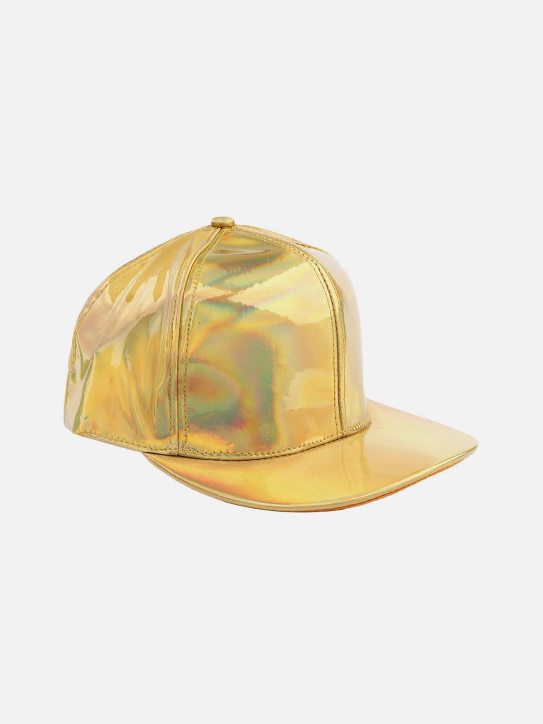 Ellesey - Laser PU Rainbow Baseball Cap- Streetwear Fashion - ellesey.com