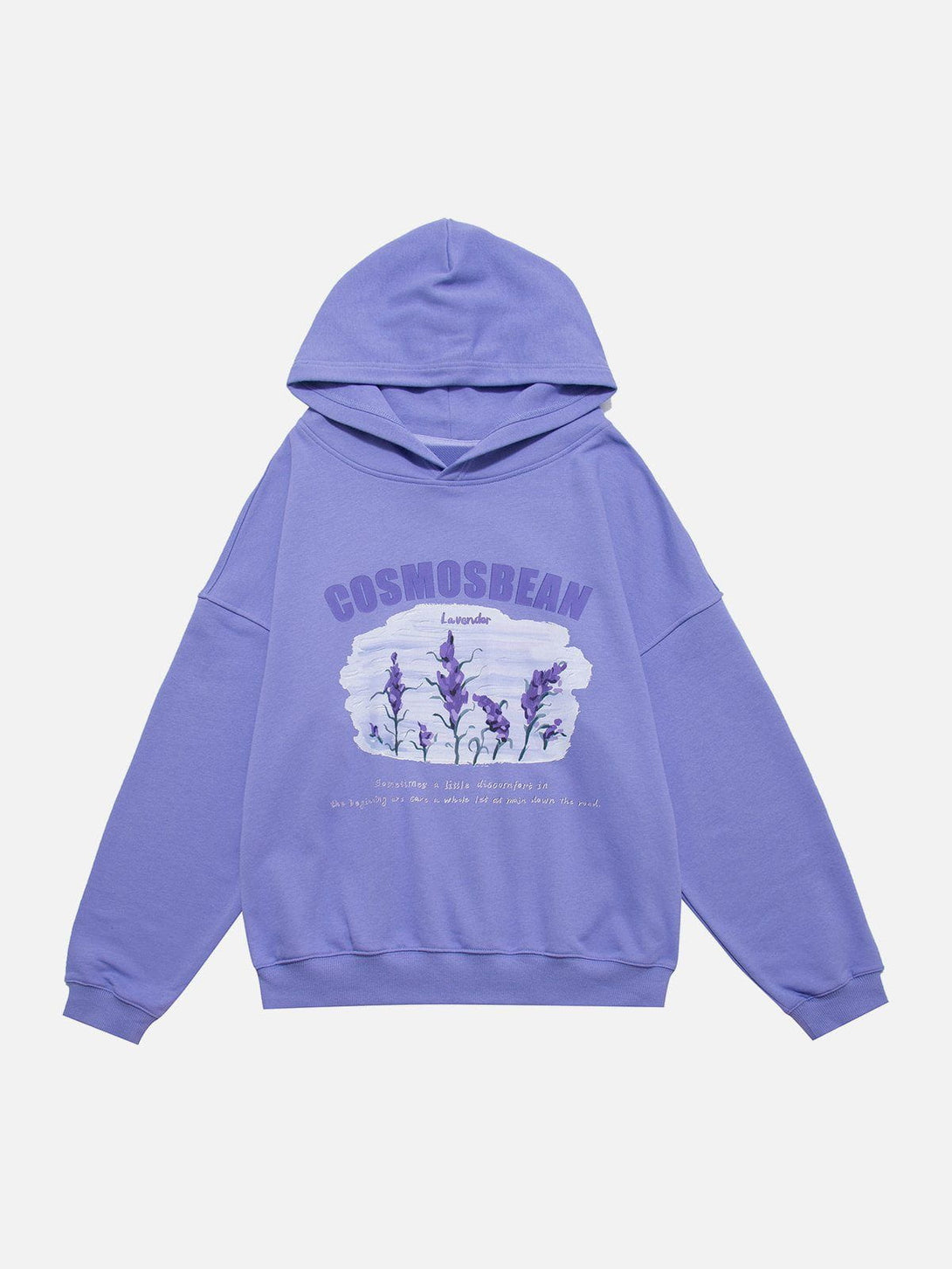 Ellesey - Lavender Print Hoodie- Streetwear Fashion - ellesey.com