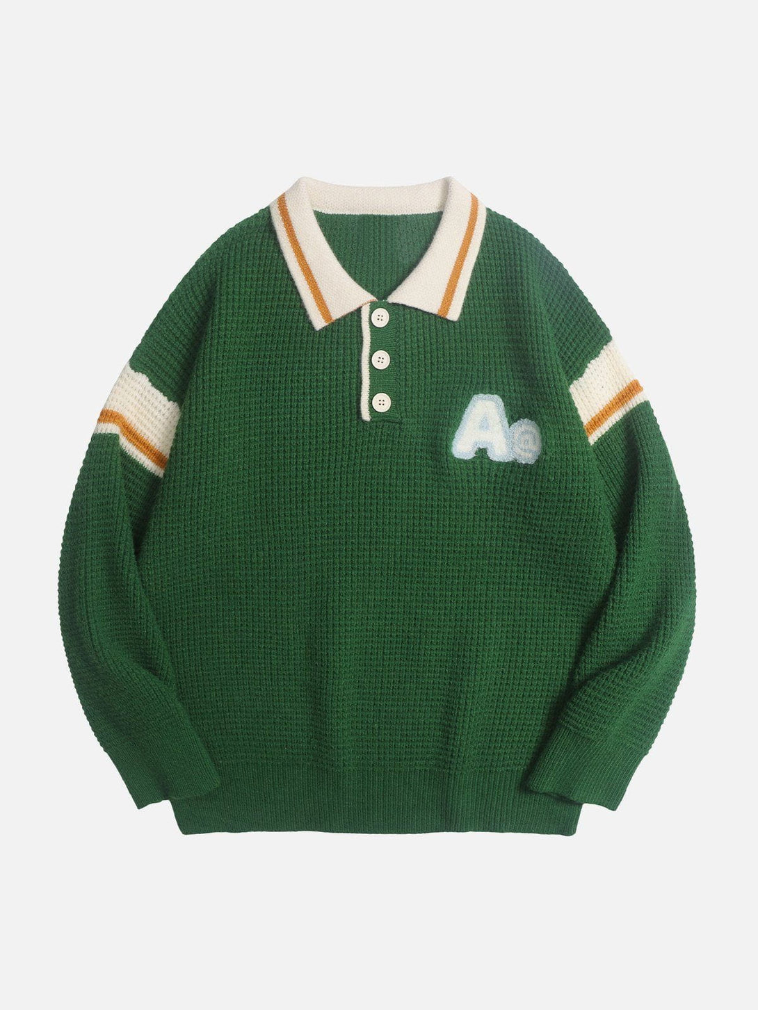 Ellesey - Letter A Polo Sweater-Streetwear Fashion - ellesey.com