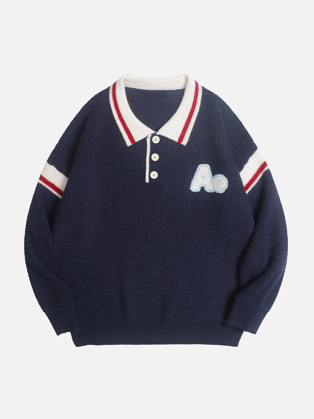 Ellesey - Letter A Polo Sweater-Streetwear Fashion - ellesey.com