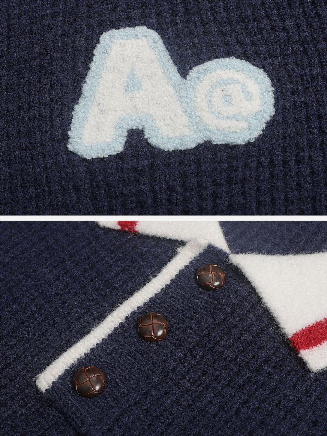 Ellesey - Letter A Polo Sweater-Streetwear Fashion - ellesey.com