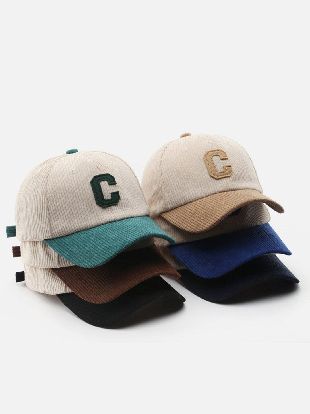 Ellesey - Letter C Patchwork Hat- Streetwear Fashion - ellesey.com