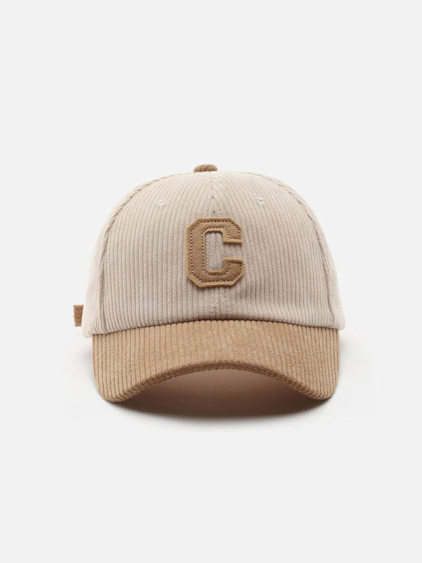 Ellesey - Letter C Patchwork Hat- Streetwear Fashion - ellesey.com