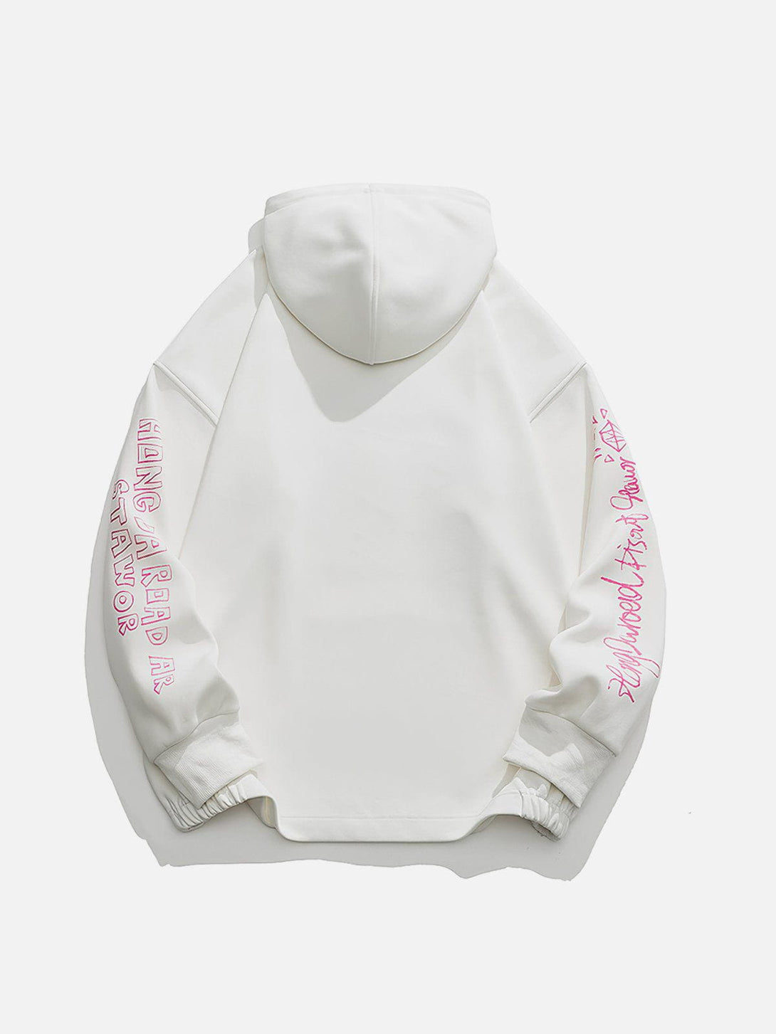 Ellesey - Letter Embroidery Hoodie- Streetwear Fashion - ellesey.com