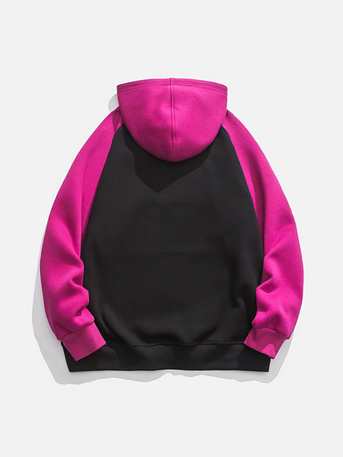 Ellesey - Letter Embroidery Patchwork Hoodie- Streetwear Fashion - ellesey.com