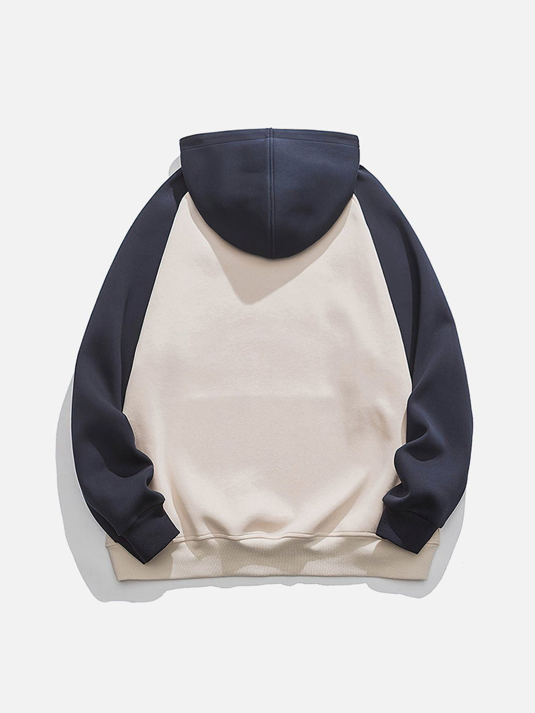 Ellesey - Letter Embroidery Patchwork Hoodie- Streetwear Fashion - ellesey.com