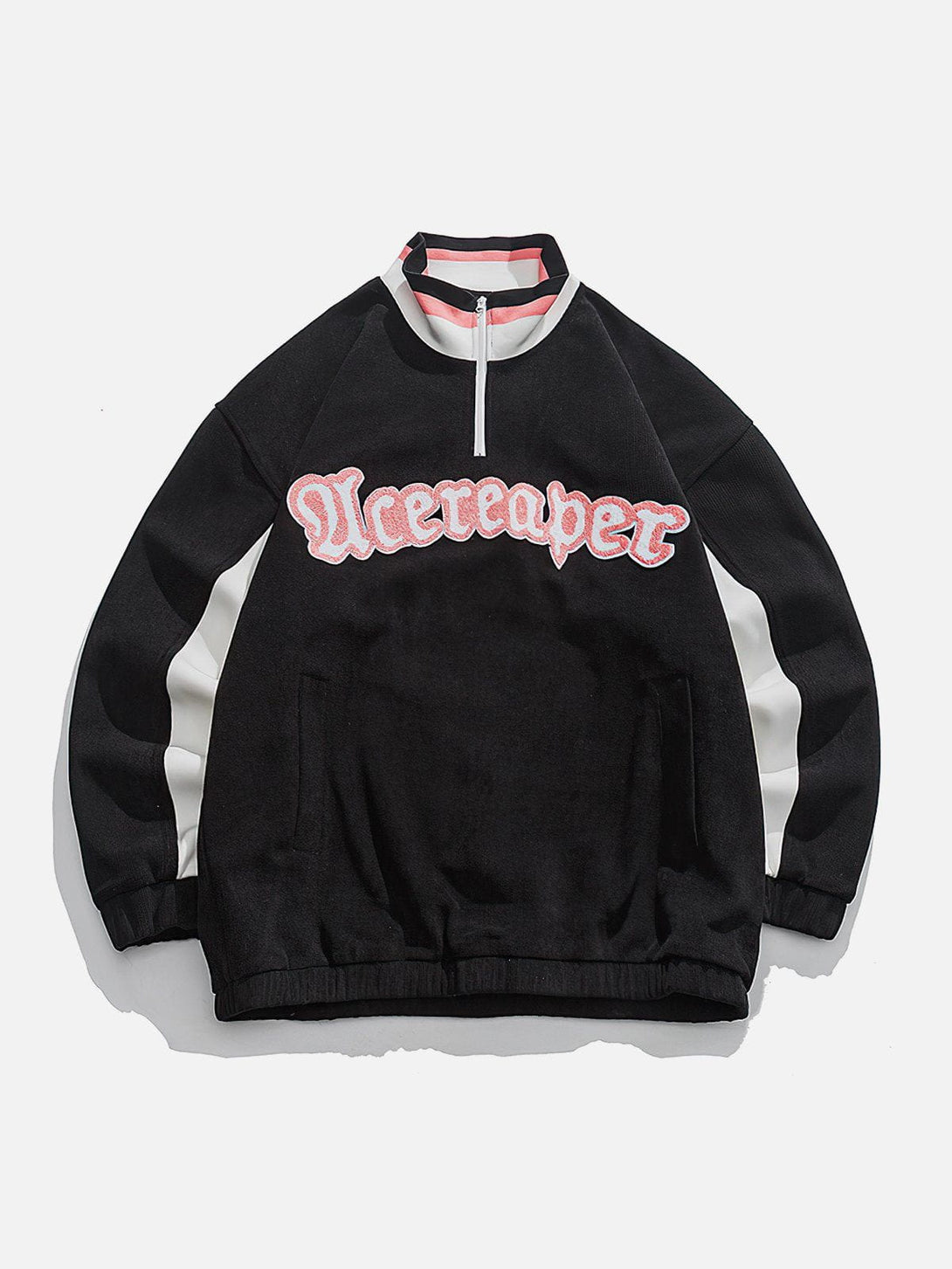 Ellesey - Letter Embroidery Sweatshirt- Streetwear Fashion - ellesey.com