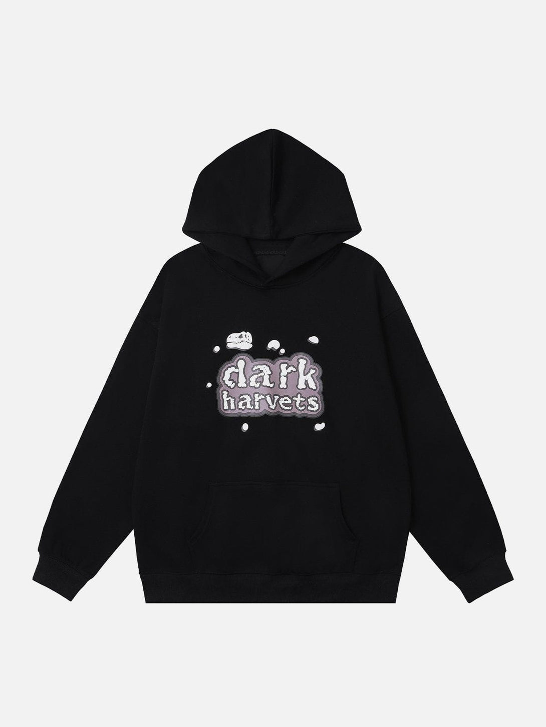 Ellesey - Letter Plastisol Printing Hoodie- Streetwear Fashion - ellesey.com