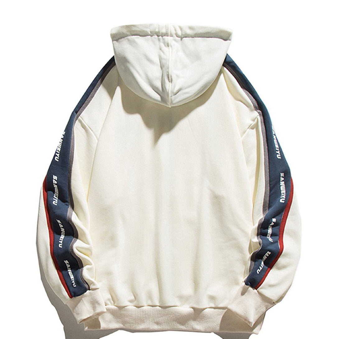 Ellesey - Letter Print Hoodie- Streetwear Fashion - ellesey.com