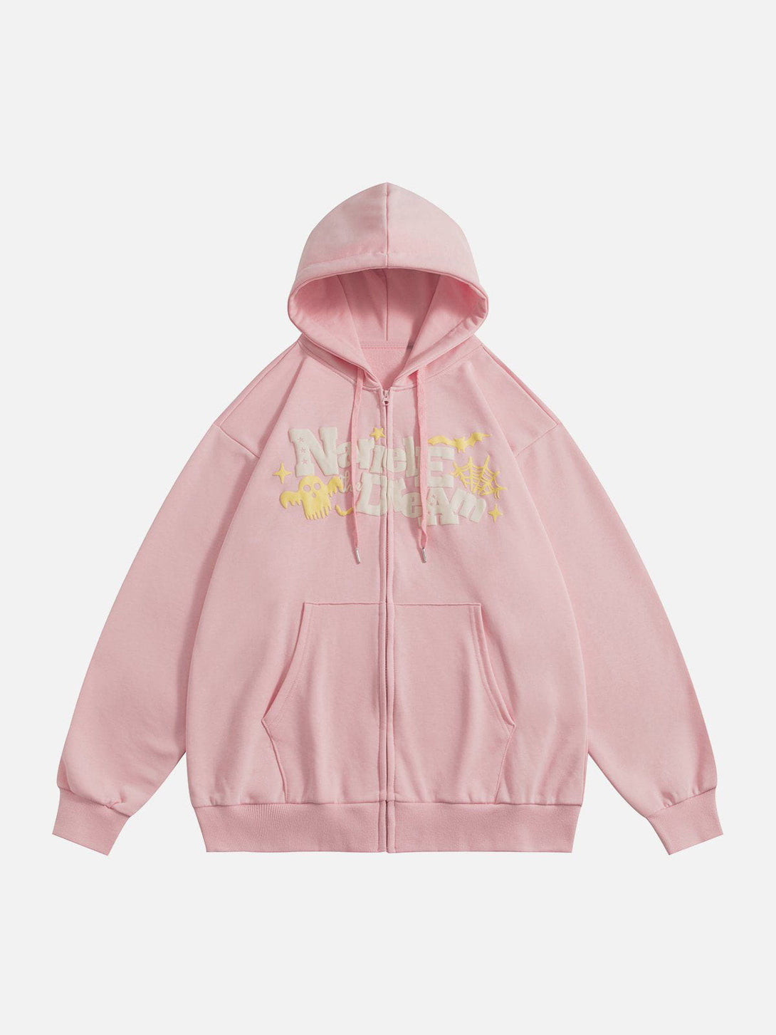 Ellesey - Letter Print Hoodie- Streetwear Fashion - ellesey.com