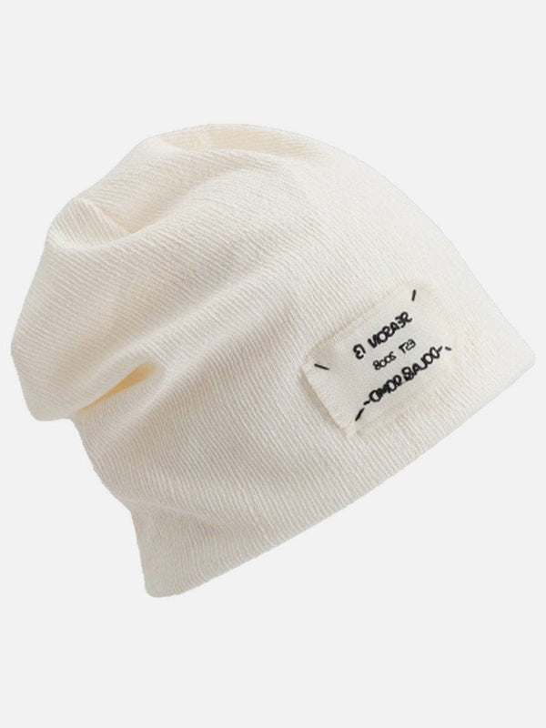 Ellesey - Letter Square Knitted Pile Cap- Streetwear Fashion - ellesey.com