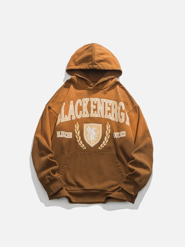 Ellesey - Lettered Graphic Hoodie- Streetwear Fashion - ellesey.com