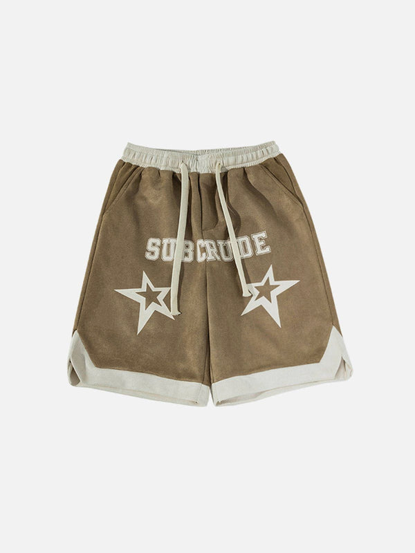 Ellesey - Letters Star Shorts- Streetwear Fashion - ellesey.com